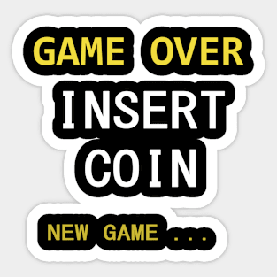 Game over Sticker